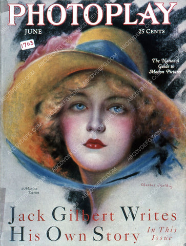 Marion Davies Photoplay magazine cover 35m-2668