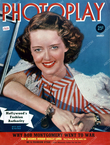 Bette Davis Photoplay magazine cover 35m-2759