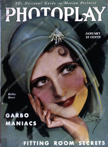 Billie Dove Photoplay magazine cover 35m-2817