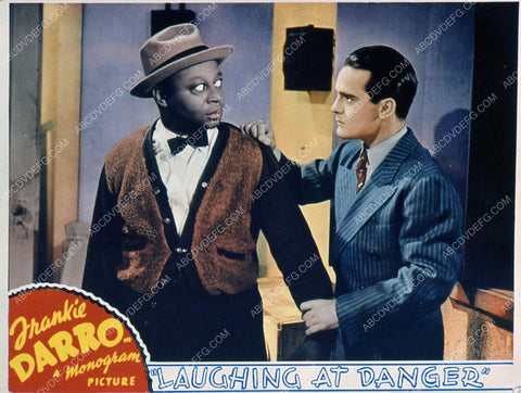 Mantan Moreland Frankie Darro film Laughing at Danger 35m-3305