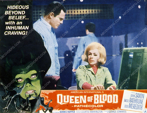 Judi Meredith John Saxon sci-fi film Queen of Blood 35m-3338