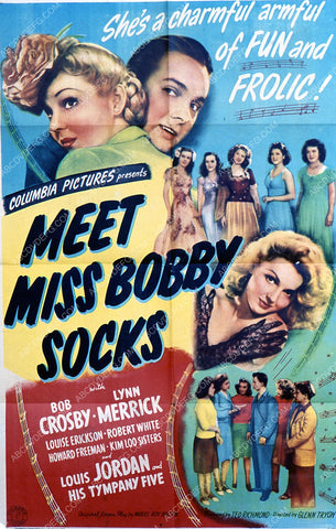 Bob Crosby Lynn Merrick film Meet Miss Bobby Socks 35m-3346