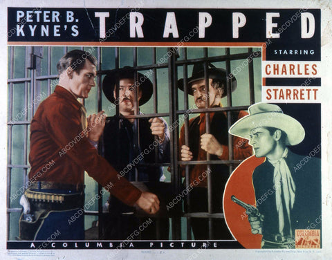 Charles Starrett western film Trapped 35m-3539