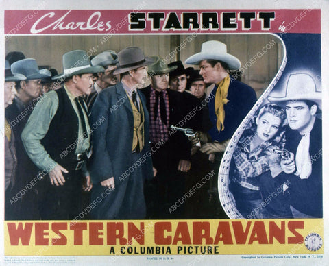 Charles Starrett film Western Caravans 35m-3545