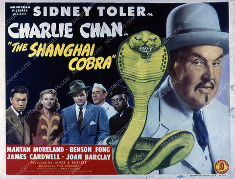 Sidney Toler Mantan Moreland Benson Fong Charlie Chan Shanghai Cobra 35m-3584