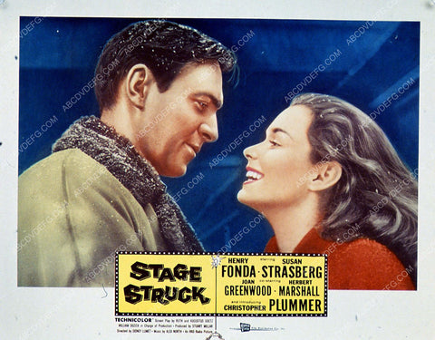 Christopher Plummer Susan Strasberg film Stage Struck 35m-3592