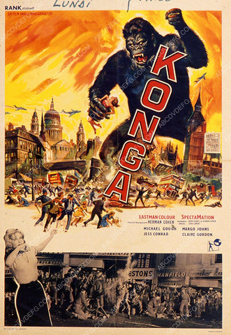 classic giant gorilla movie Konga 35m-3637