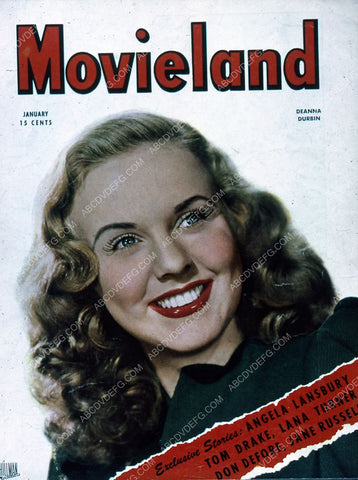 Deanna Durbin Movieland magazine cover 35m-3826