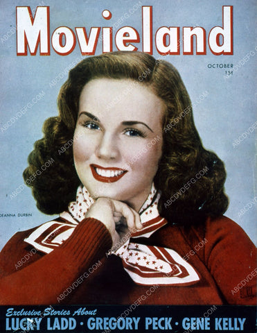 Deanna Durbin Movieland magazine cover 35m-3830