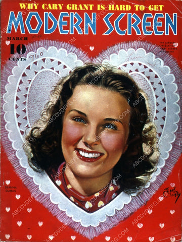 Deanna Durbin Modern Screen magazine cover 35m-3833