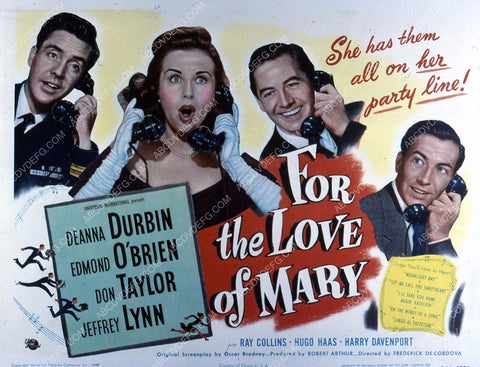 Deanna Durbin film For the Love of Mary 35m-3853