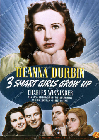 Deanna Durbin film 3 Smart Girls Grow Up 35m-3865