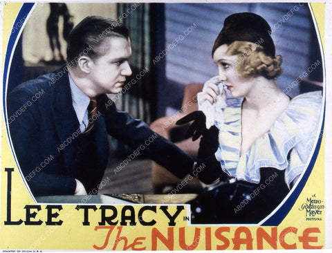 Lee Tracy Madge Evans film The Nuisance 35m-3893