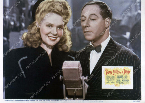 Alice Faye film Four Jills in a Jeep 35m-4084