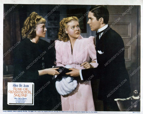 Tyrone Power Alice Faye film Rose of Washington Square 35m-4086