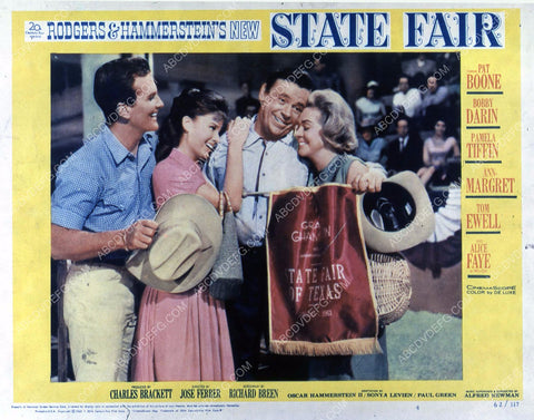 Pat Boone Pamela Tiffin Alice Faye film State Fair 35m-4089