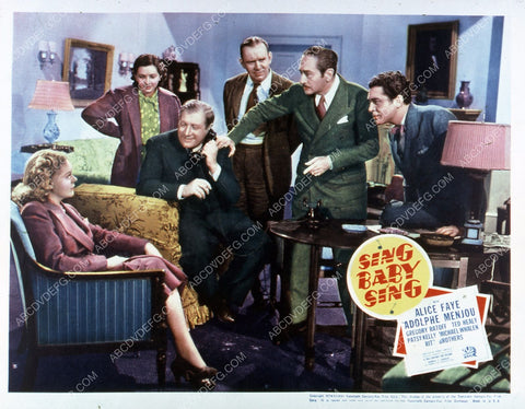 Alice Faye Adolphe Menjou film Sing Baby Sing 35m-4114