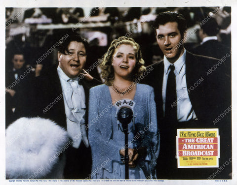 Alice Faye Jack Oakie John Payne film The Great American Broadcast 35m-4121