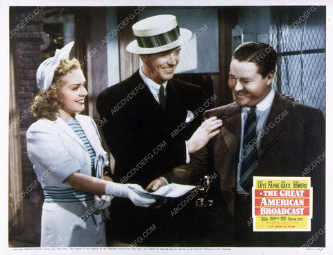 Alice Faye Jack Oakie John Payne film The Great American Broadcast 35m-4125