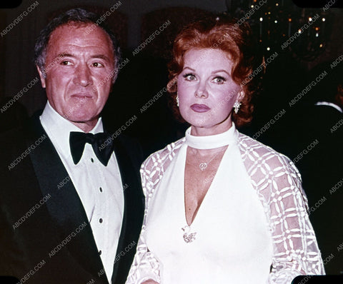 great candid Ted Mann and Rhonda Fleming at some event 35m-4191