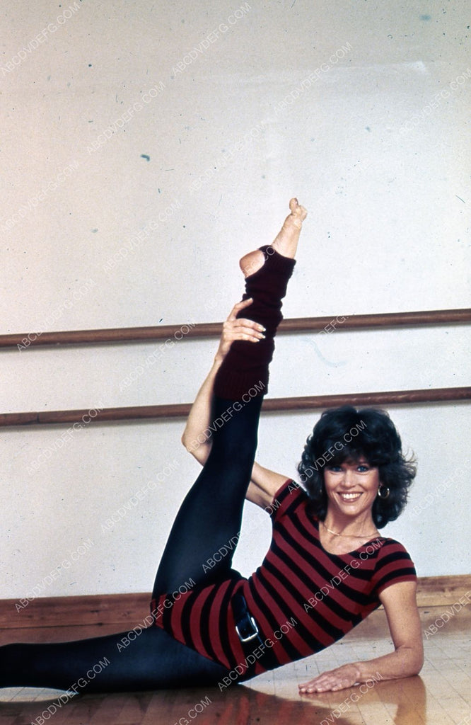 Jane Fonda in her aerobics outfit workout video Jane Fonda's Workout 3 –  ABCDVDVIDEO