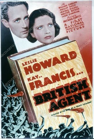 Leslie Howard Kay Francis film British Agent 35m-4247