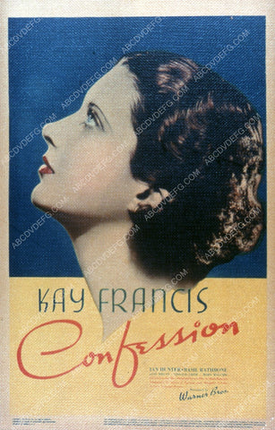 Kay Francis film Confession 35m-4249