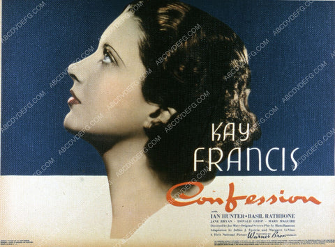 Kay Francis film Confession 35m-4250