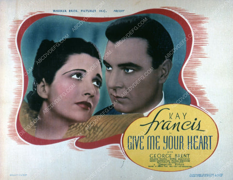 Kay Francis George Brent film Give Me Your Heart 35m-4251