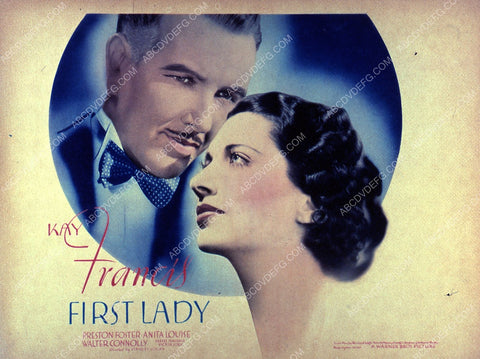 Kay Francis Preston Foster film First Lady 35m-4254