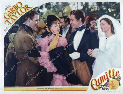 Greta Garbo Robert Taylor film Camille 35m-4307