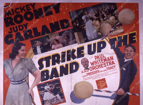 Mickey Rooney Judy Garland film Strike Up the Band 35m-4367