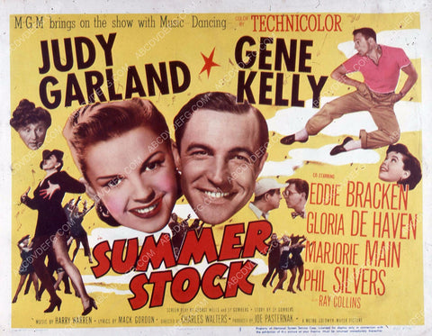 Judy Garland Gloria De Haven film Summer Stock 35m-4374