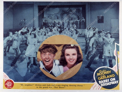 Judy Garland Mickey Rooney film Babes on Broadway 35m-4390