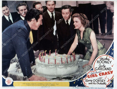 Judy Garland and huge birthday cake film Girl Crazy 35m-4409