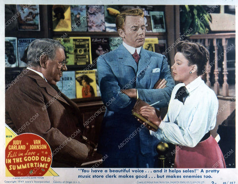 Van Johnson Judy Garland film In the Good Old Summertime 35m-4415