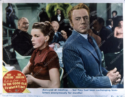 Van Johnson Judy Garland film In the Good Old Summertime 35m-4416