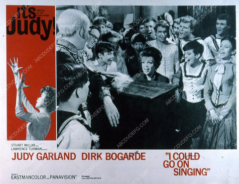 Judy Garland Dirk Bogarde film I Could GoOn Singing 35m-4424
