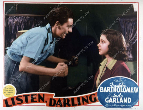 Judy Garland Freddie Bartholomew film Listen Darling 35m-4436