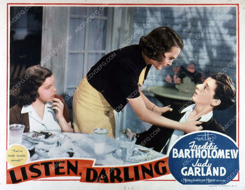 Judy Garland Freddie Bartholomew film Listen Darling 35m-4438