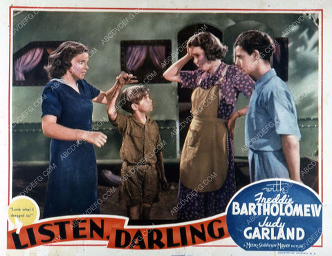 Judy Garland Freddie Bartholomew film Listen Darling 35m-4439