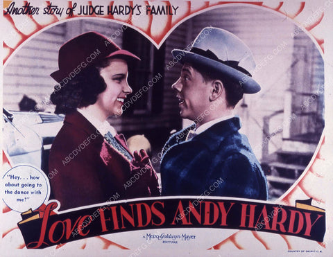 Judy Garland Mickey Rooney film Love Finds Andy Hardy 35m-4451