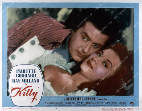 Paulette Goddard Ray Milland film Kitty 35m-4533