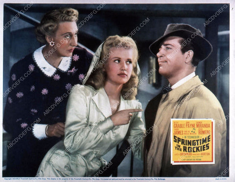 Betty Grable Cesar Romero John Payne film Springtime in the Rockies 35m-4583