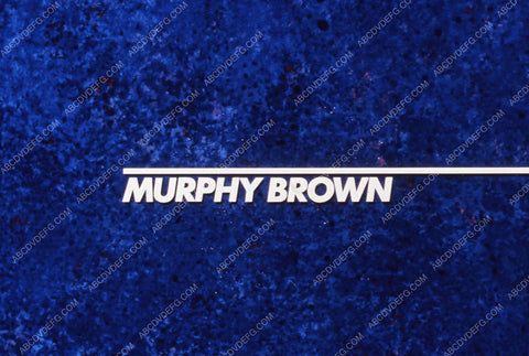 TV show Murphy Brown logo 35m-4601