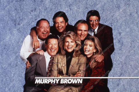 Candice Bergen Robert Pastorelli Faith Ford + cast TV Murphy Brown 35m-4602