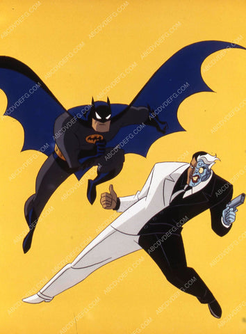 Two-Face battles Batman TV Batman The Animated Series 35m-4615