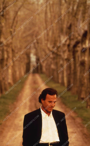 singer Julio Iglesias out in the woods photo shoot 35m-4665