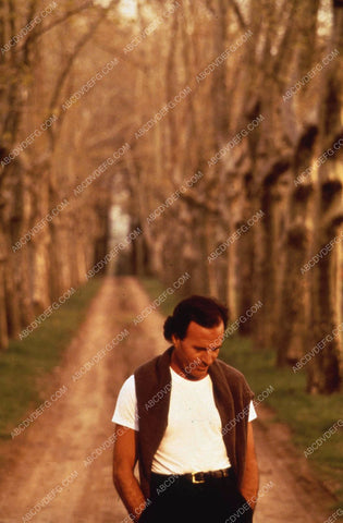 singer Julio Iglesias out in the woods photo shoot 35m-4668