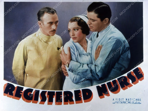 Bebe Daniels Lyle Talbot film Registered Nurse 35m-4769
